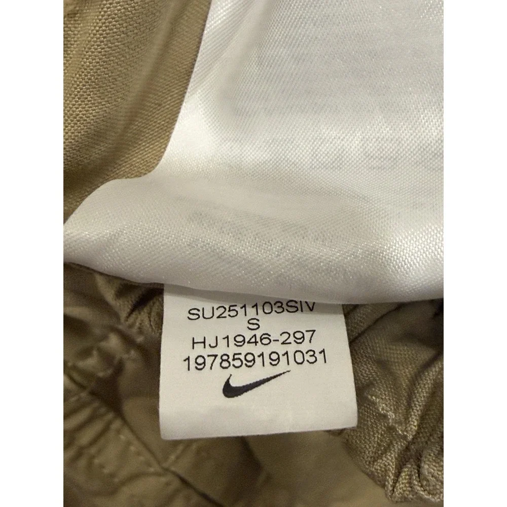 Nike Club Flow Wash Shorts HJ1946-297 Parachute Beige Mens Small NWT